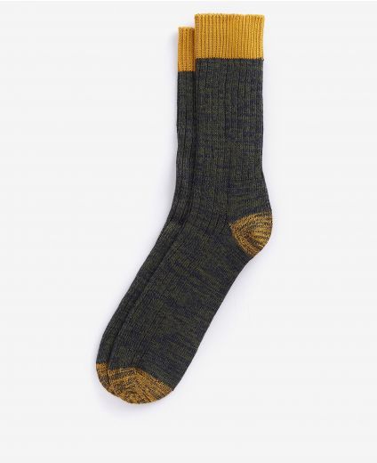 Barbour Twisted Contrast Socks