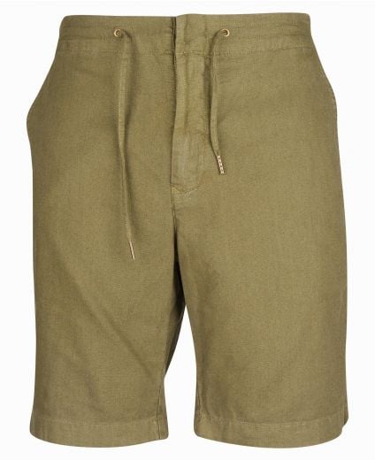 Linen Cotton Mix Shorts