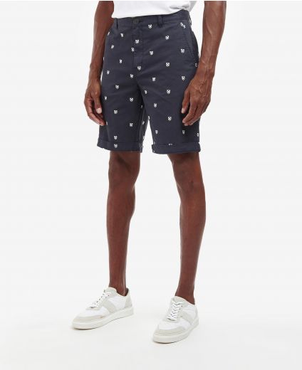 Barbour Embroidered Shorts