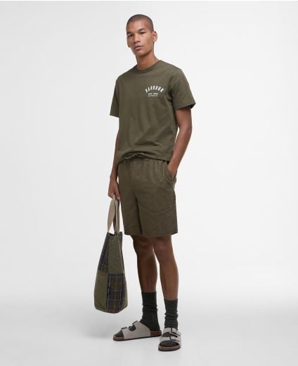 Cotton Linen Relaxed Shorts