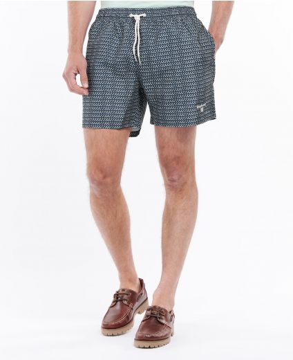 Barbour Diamond Geo Swim Shorts