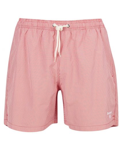 Barbour Gingham Swim Shorts