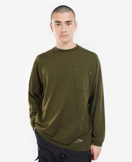 Barbour x and wander T-Shirt