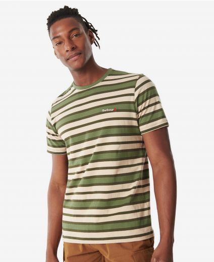 T-shirt Crundale Stripe Barbour