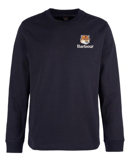 Barbour x Maison Kitsuné Fox Head T-Shirt