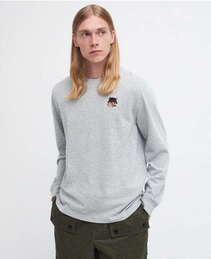 Barbour x Maison Kitsuné Fox Head T-Shirt