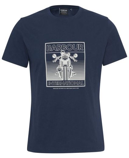 T-shirt con stampa Track