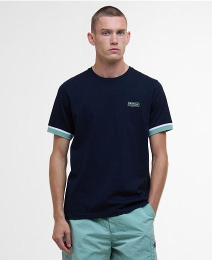 Deep Cuff Evan Tipped T-Shirt