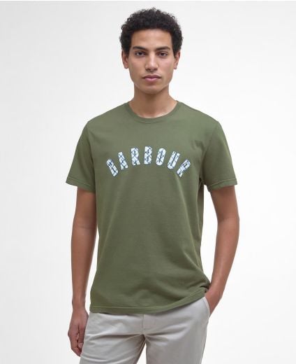 Torpoint Tartan Logo T-Shirt