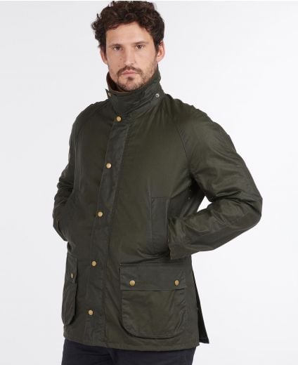 Barbour leeward 2025 wax jacket