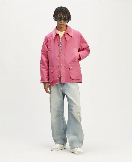 Palm Angels x Barbour Malik Bedale Wax Jacket