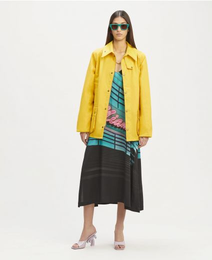 Giacca cerata Palm Angels x Barbour Malik Bedale