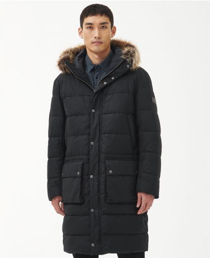 B.Intl Dowanside Wax Parka Jacket