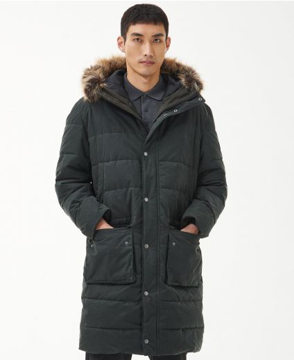 B.Intl Dowanside Wax Parka Jacket