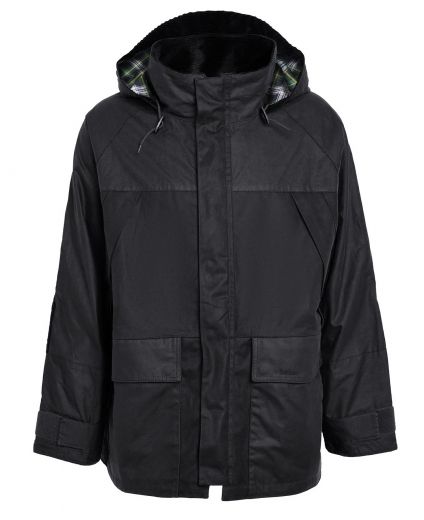 Barbour Short Field Wax Parka Jacket