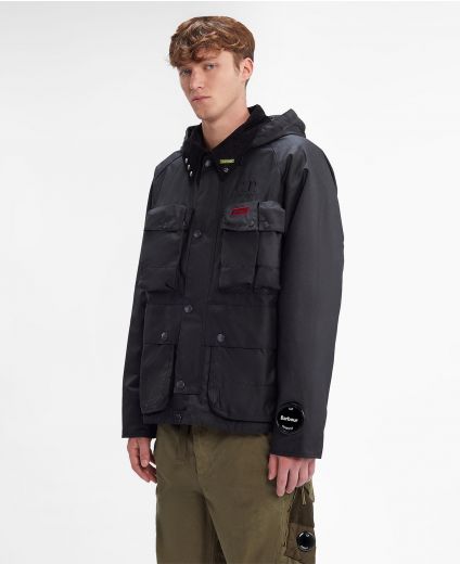 Giacca cerata Creel Barbour x C.P. Company