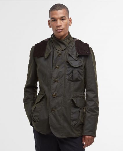 Barbour x TO KI TO Wachsjacke Driving