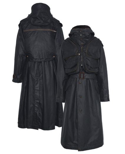 Barbour x TO KI TO Wachsmantel Riding 