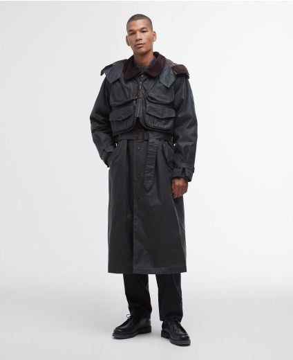Barbour x TO KI TO Wachsmantel Riding 
