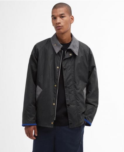 Barbour x Flower Mountain Oversized Transport Waxed Jacket
