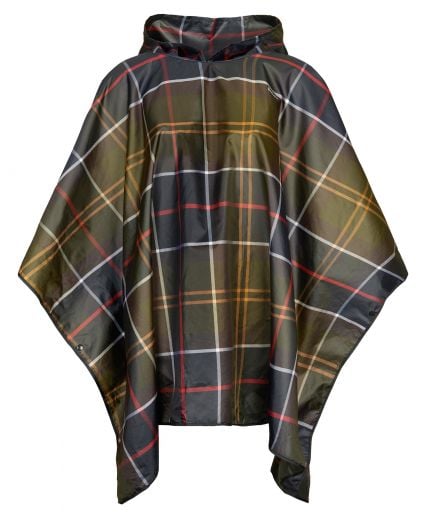 Poncho impermeabile Tartan