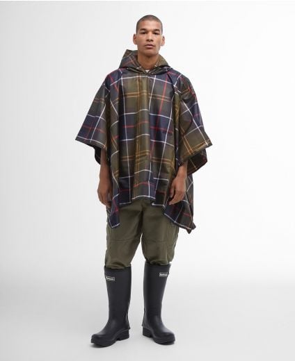 Tartan Poncho Showerproof