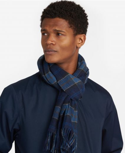 Sciarpa in lana d'agnello Barbour Tartan