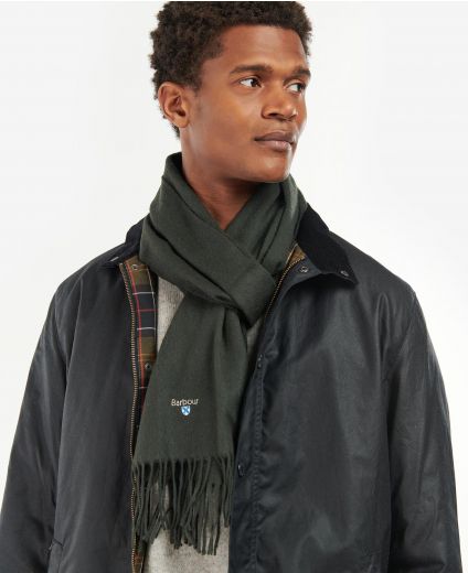 Barbour Plain Lambswool Scarf