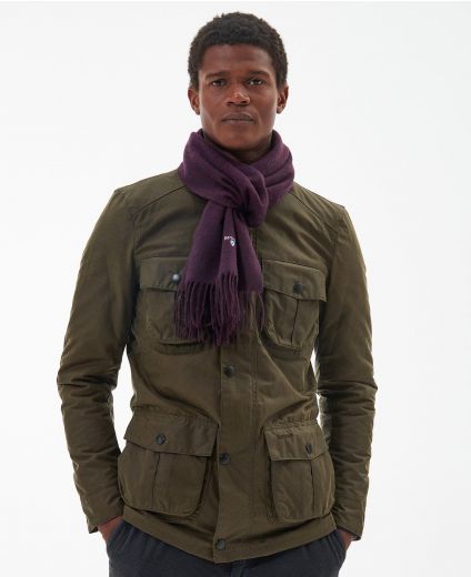 Barbour Schal Plain Lammwolle