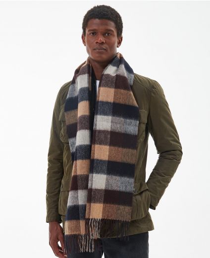 Barbour Largs Checked Scarf
