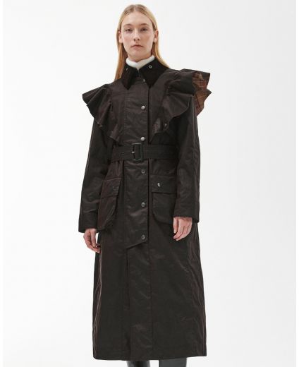 Barbour x Chloé Dani Wax Trench Coat