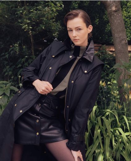 Barbour x House of Hackney Trenchcoat Meldola Wax