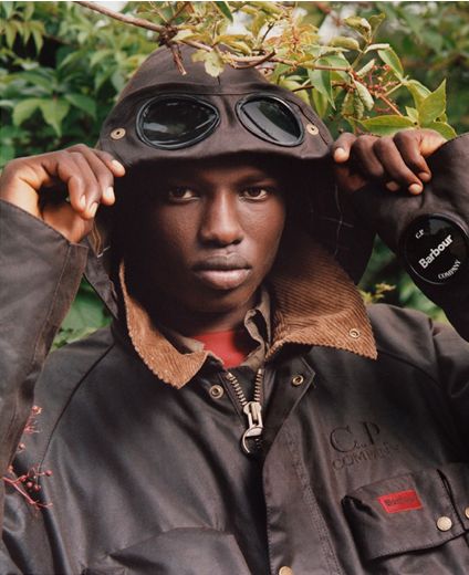 Giacca cerata Creel Barbour x C.P. Company