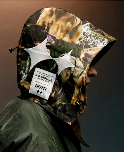 Barbour x BSTN Kapuze