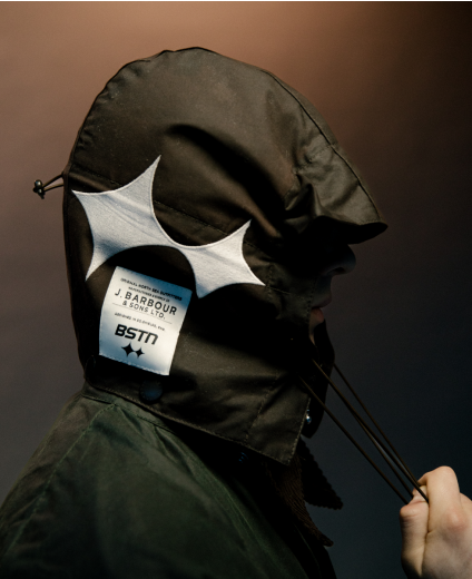 Barbour x BSTN Kapuze Plain