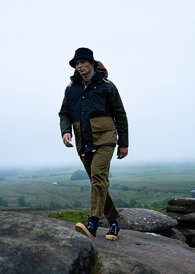 Barbour x hikerdelic pitt wax sale