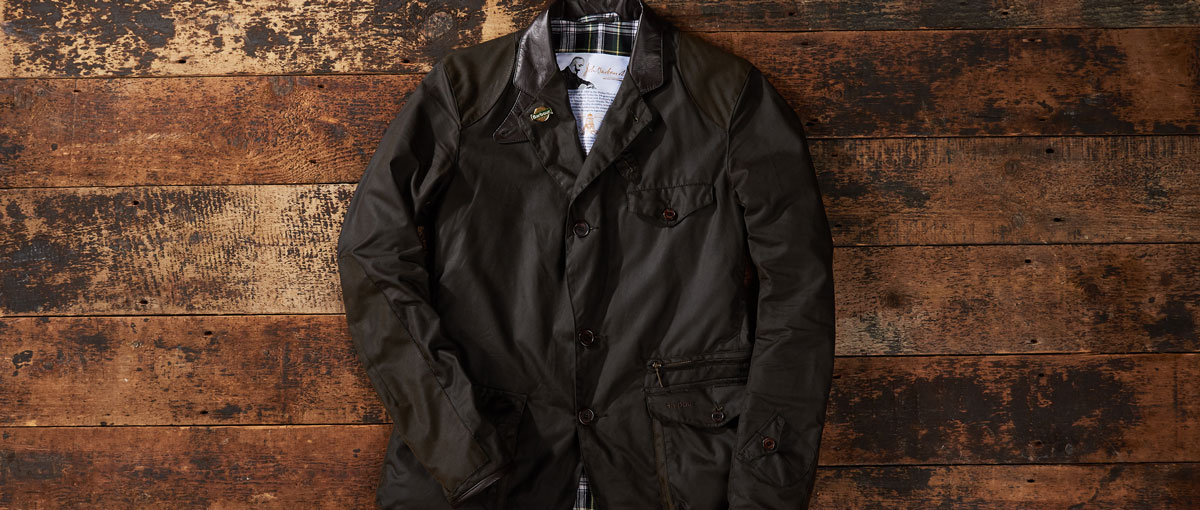 barbour sport coat