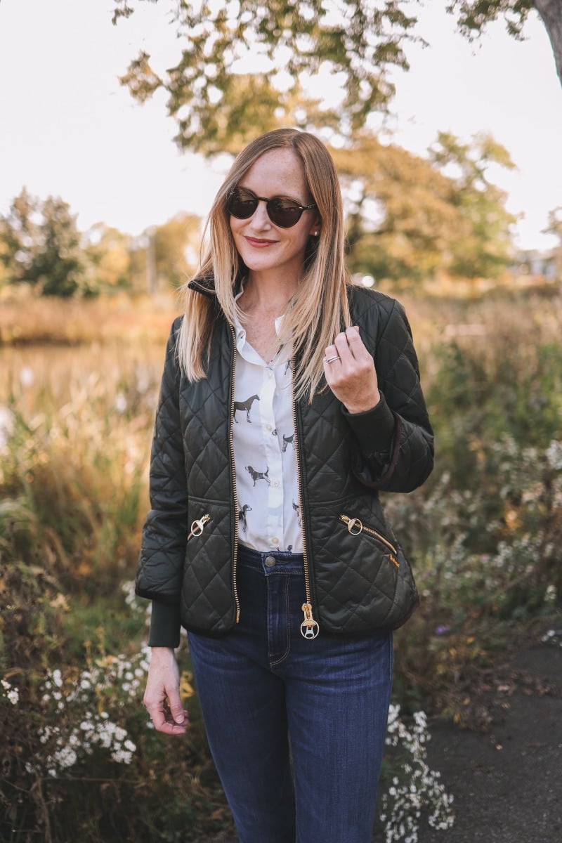 barbour icons liddesdale quilted jacket