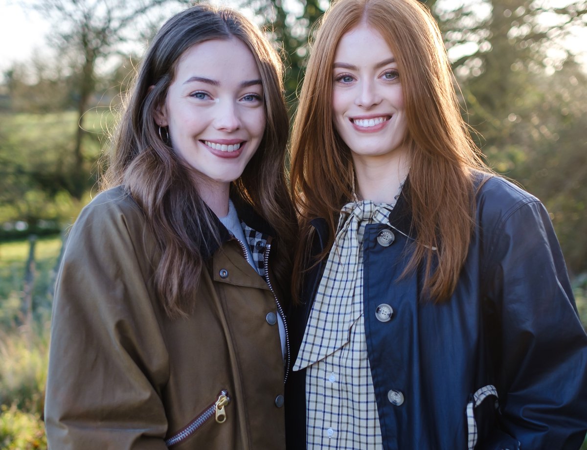 Barbour Christmas: The Magic of Gifting with Rosie Bea Rosie Bea and her friend Ella
