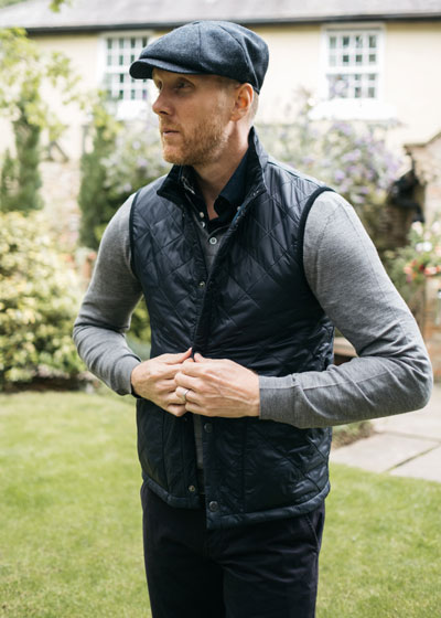 Barbour cord clearance flat cap