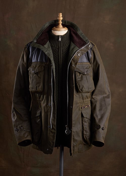 Sam Claflin wears Barbour Gold Standard AW20 at Glencoe Sam Claflin wears Barbour Gold Standard AW20 at Glencoe