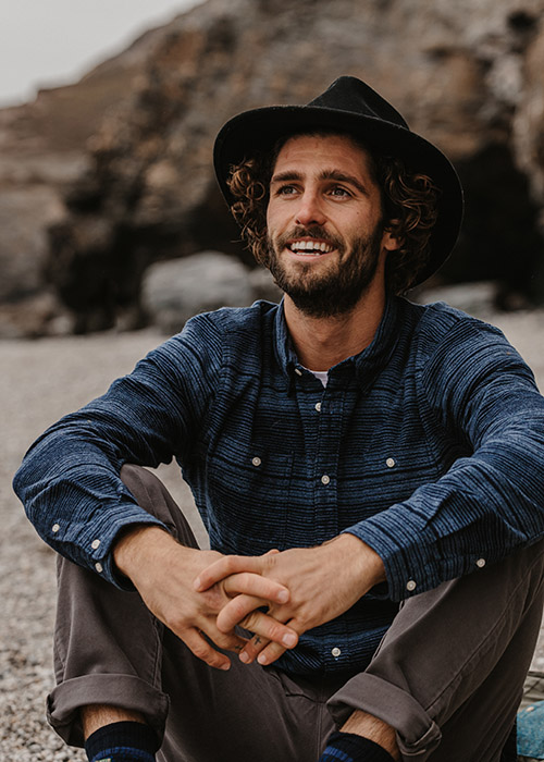 Alex Libby wears the Barbour AW20 Stormforce collection Alex Libby wears the Barbour AW20 Stormforce collection