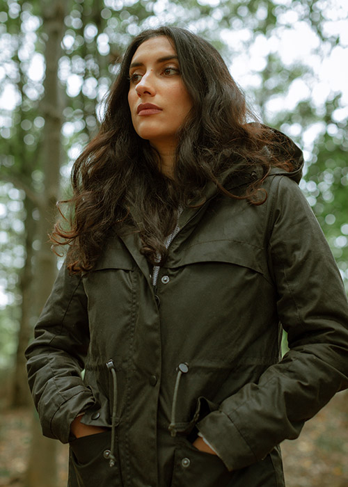 Styling Re-Engineered for Today AW20 kavita styles the parka