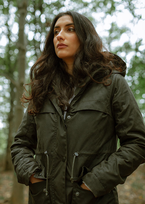 barbour military style jacket