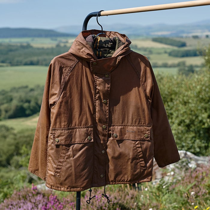 barbour army jacket