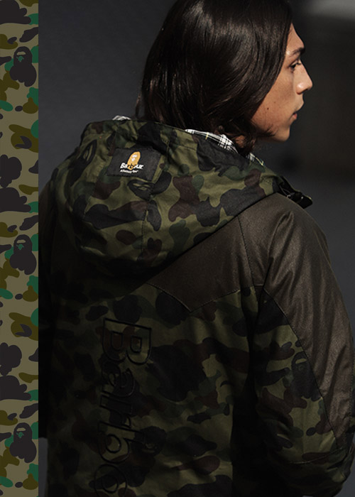 Barbour x BAPE AW21 Collection