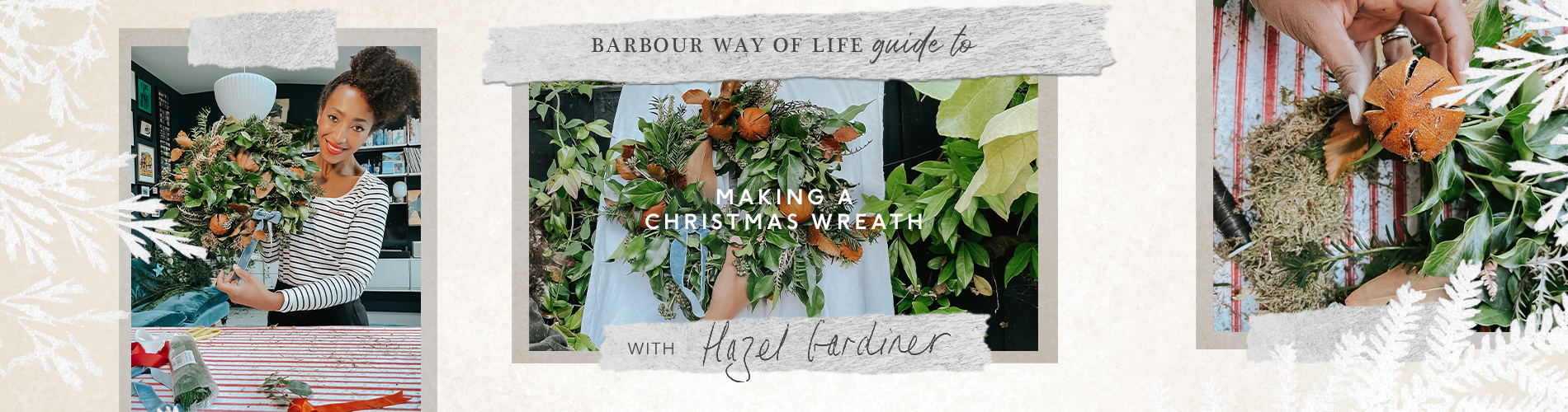 How to Make a Christmas Wreath: Barbour Way of Life Guides