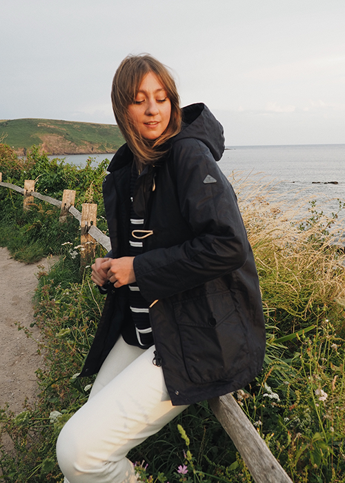 Rachael Clifton wears the AW21 Coastal collection Rachael Clifton wears the AW21 Coastal collection