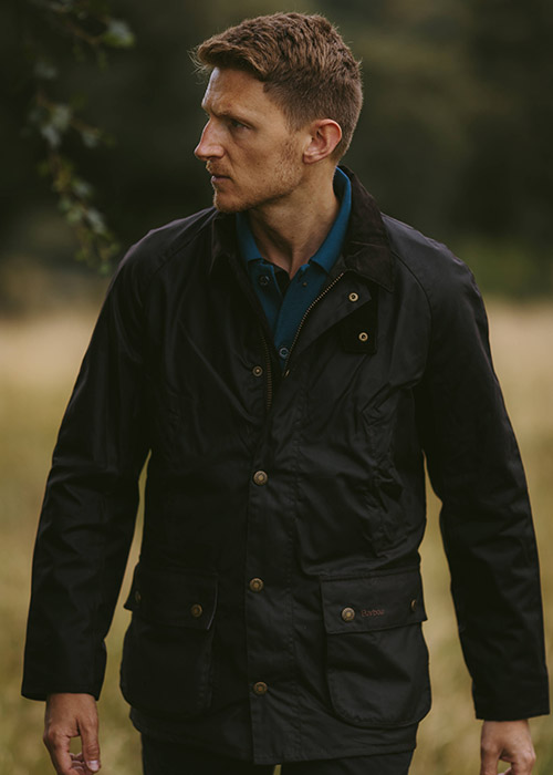 Jack Harding wears the Barbour AW21 Mens Tartan Collection
