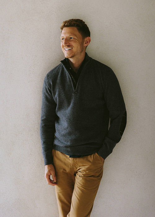 Jack Harding wears the Barbour AW21 Mens Tartan Collection Jack Harding wears the Barbour AW21 Mens Tartan Collection